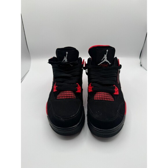 Size 8 - Nike Air Jordan 4 Retro GS Red Thunder Men\'s Shoes main image 7